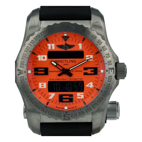 used breitling emergency|preowned Breitling watches.